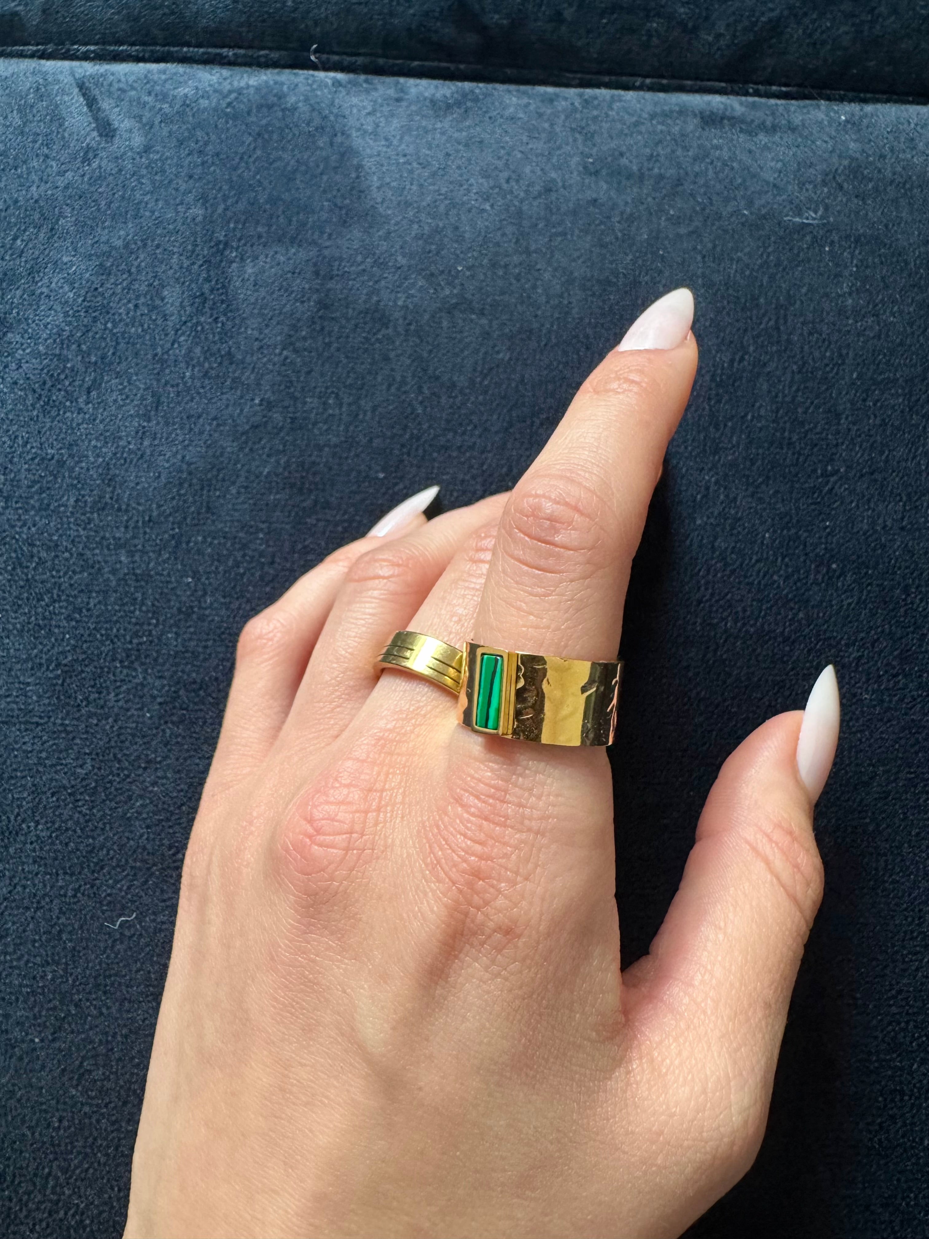 Green Chic Ring| 316L
